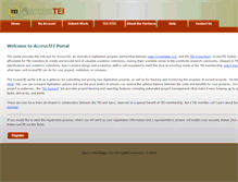 Tablet Screenshot of accesstei.apexcovantage.com
